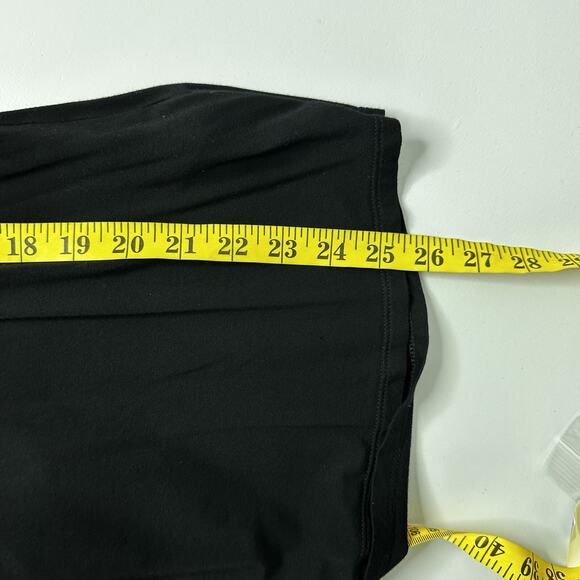 WHBM Tee Shirt Top Womens Medium Black Basic Capsule Soft Staple Career - Picture 9 of 10